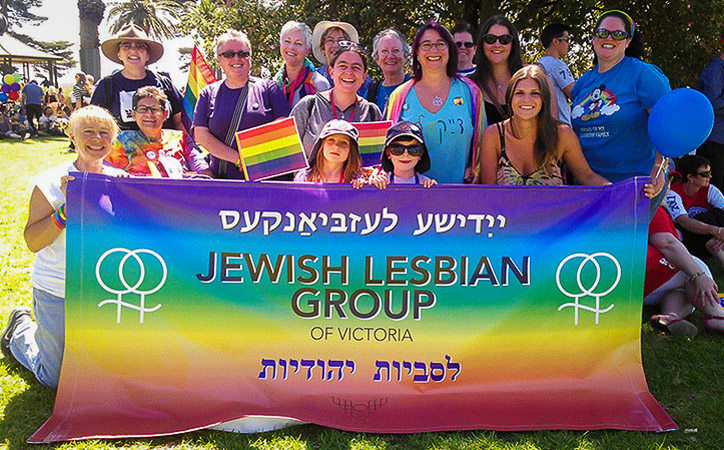 Jewish lesbian group photo